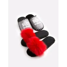 Набор домашних тапочек Family Story 38-39 Красный / 46-47 Графитовый (p03-09-39f-n0107-47f-003w) Набор домашних тапочек Family Story 38-39 Красный / 46-47 Графитовый (p03-09-39f-n0107-47f-003w)