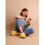 Домашние тапочки Family Story Смайлик 44-45 Разноцветный (n11-20-45e)