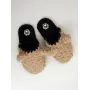 Домашние тапочки Family Story Teddy с ушками Карамельный 44-45 (n0902-45f)