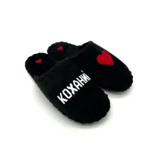 Чоловічі домашні капці Family Story Коханий Чорний 38-39 (n1301-39e-076wr) Чоловічі домашні капці Family Story Коханий Чорний 38-39 (n1301-39e-076wr)