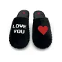 Чоловічі домашні капці Family Story Love you Чорний 46-47 (n1301-47f-078wr)