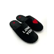 Чоловічі домашні капці Family Story Love you Чорний 42-43 (n1301-43e-078wr) Чоловічі домашні капці Family Story Love you Чорний 42-43 (n1301-43e-078wr)