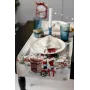 Дорожка с велюром Прованс Снежная зима 40х140 см Разноцветный
