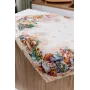 Скатертина на стіл Прованс Гарбузові гноми 135х140 см Різнокольоровий