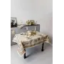 Скатерть новогодняя Прованс Золотой праздник 135х350 см Разноцветный
