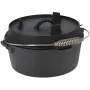 Чавунна каструля-гриль з кришкою BBQ Line 3,5 л Чорний (518833)