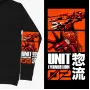 Худи Bioworld Asuka Evangelion MRZ v378 S Черный (26376)