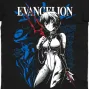 Футболка Bioworld Rei Evangelion MRZ v378 L Чорний (26347)