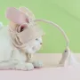 Шапочка-дразнилка No Brand DT-569 Pink Rabbit для котов