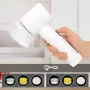 Щетка для уборки акумуляторная ANbeauty с 3 сменными насадками Белый (AN0103475)