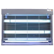 Знищувач комах двосторонній з клейким папером Pomel DUO LT-60 350х470 х120 мм Сірий