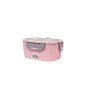Ланч-бокс Noveen LB755 Glamour 230х160х105 мм Рожево-сірий