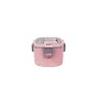 Ланч-бокс Noveen LB755 Glamour 230х160х105 мм Рожево-сірий