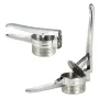 Прес для картоплі Kamille КМ 8857 9,5х27х10,5 см Сріблястий