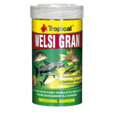 Корм для донных рыб Tropical Welsi Gran гранулы 100 мл 55 гр (60463) Корм для донных рыб Tropical Welsi Gran гранулы 100 мл 55 гр (60463)