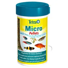 Сухий корм для дрібних акваріумних риб Tetra Micro Pellets в гранулах 100 мл (277496) Сухий корм для дрібних акваріумних риб Tetra Micro Pellets в гранулах 100 мл (277496)