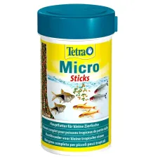 Сухий корм для дрібних акваріумних риб Tetra Micro Sticks в паличках 100 мл (277526) Сухий корм для дрібних акваріумних риб Tetra Micro Sticks в паличках 100 мл (277526)
