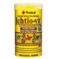 Корм для аквариумных рыб Tropical Ichtio-Vit 250 мл 50 г (77004) Корм для аквариумных рыб Tropical Ichtio-Vit 250 мл 50 г (77004)