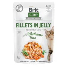 Влажный корм для котов Brit Care Cat pouch с тунцом в желе 85 г (100533/0556)