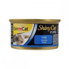 Влажный корм GimCat Shiny Cat in Jelly для кошек с тунцом 70 г (G-413082 /413280) (7935)