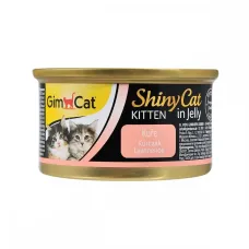 Вологий корм для кошенят GimCat Shiny Cat Kitten in Jelly з куркою 70 г (G-413143/413341) Вологий корм для кошенят GimCat Shiny Cat Kitten in Jelly з куркою 70 г (G-413143/413341)