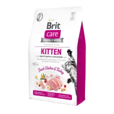 Корм для котят Brit Care Kitten Healthy Growth & Development с курицей и индейкой 2 кг (171278/0679) Корм для котят Brit Care Kitten Healthy Growth & Development с курицей и индейкой 2 кг (171278/0679)