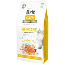 Корм для кошек с длинной шерстью Brit Care Haircare Healthy & Shiny Coat с курицей и лососем 7 кг (171305/0877) Корм для кошек с длинной шерстью Brit Care Haircare Healthy & Shiny Coat с курицей и лососем 7 кг (171305/0877)