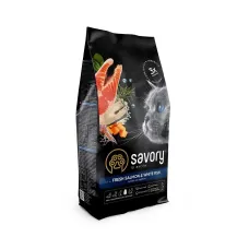 Корм для котів з довгою шерстю Savory Gourmand Fresh Salmon & White Fish з лососем 2 кг (30020) Корм для котів з довгою шерстю Savory Gourmand Fresh Salmon & White Fish з лососем 2 кг (30020)