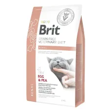 Корм для кішок із захворюванням нирок Brit Veterinary Diet Renal з яйцем 2 кг (170957/528325)