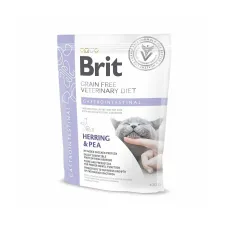 Корм для кошек с заболеванием ЖКТ Brit Veterinary Diet Gastrointestinal с сельдью 400 г (170964/528431) Корм для кошек с заболеванием ЖКТ Brit Veterinary Diet Gastrointestinal с сельдью 400 г (170964/528431)