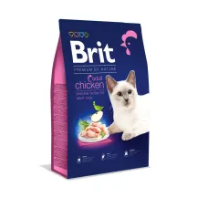 Корм для кошек Brit Premium by Nature Cat Adult Chicken с курицей 8 кг (171867) Корм для кошек Brit Premium by Nature Cat Adult Chicken с курицей 8 кг (171867)