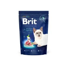 Корм для котів із чутливим травленням Brit Premium by Nature Cat Sensitive Lamb з ягнятком 1.5 кг (171865)
