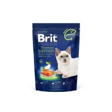 Корм для стерилизованных кошек Brit Premium by Nature Cat Sterilized Salmon с лососем 800 г (171856)
