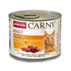 Вологий корм для кішок Animonda Carny Adult Beef Chicken з яловичиною та куркою 200 г (AM-83703) Вологий корм для кішок Animonda Carny Adult Beef Chicken з яловичиною та куркою 200 г (AM-83703)