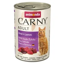 Вологий корм для кішок Animonda Carny Adult Beef Lamb з яловичиною та ягнятим 400 г (AM-83721) Вологий корм для кішок Animonda Carny Adult Beef Lamb з яловичиною та ягнятим 400 г (AM-83721)