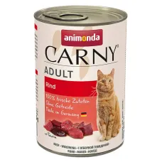 Вологий корм для кішок Animonda Carny Adult Beef з яловичиною 400 г (AM-83723) Вологий корм для кішок Animonda Carny Adult Beef з яловичиною 400 г (AM-83723)