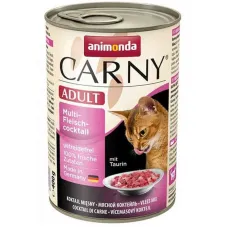 Вологий корм для кішок Animonda Carny Adult Multi Meat Cocktail мультим'ясний коктейль 400 г (AM-83718) Вологий корм для кішок Animonda Carny Adult Multi Meat Cocktail мультим'ясний коктейль 400 г (AM-83718)