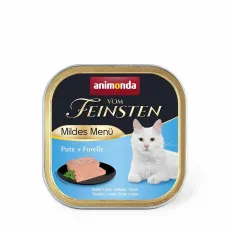 Вологий корм Animonda Vom Feinsten Adult для кішок з індичкою та фореллю 100 г (AM-83051) (11053) Вологий корм Animonda Vom Feinsten Adult для кішок з індичкою та фореллю 100 г (AM-83051) (11053)