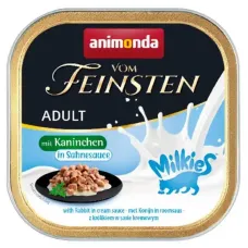 Вологий корм для кішок Animonda Vom Feinsten Adult rabbit in cream sauce з кроликом 100 г (AM-83037) Вологий корм для кішок Animonda Vom Feinsten Adult rabbit in cream sauce з кроликом 100 г (AM-83037)