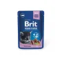 Вологий корм для кошенят Brit Premium pouch з білою рибою в желе 100 г (111835)