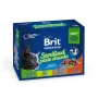 Вологий корм для стерилізованих котів Brit Premium Sterilised pouch асорті з 4 смаків 12 шт 100 г (111834)