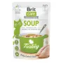 Влажный корм для кошек Brit Care Soup with Turkey суп с индейкой 75 г (101057)