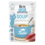 Вологий корм для кішок Brit Care Soup with Tuna суп з тунцем 75 г (101058)