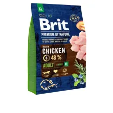 Сухий корм для дорослих собак гігантських порід Brit Premium Adult XL з куркою 3 кг (170832/6512)