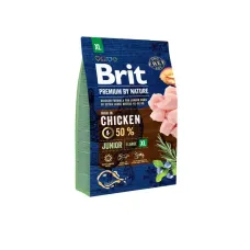 Сухий корм для цуценят та молодих собак гігантських порід Brit Premium Junior XL з куркою 3 кг (170830/6499)