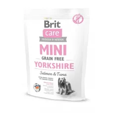 Сухий корм для йоркширських тер'єрів Brit Care GF Mini Yorkshire з лососем 400 г (170780/0206)
