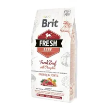 Сухой корм для щенков и юниоров крупных пород собак Brit Fresh Beef & Pumpkin Growth & Joints с говядиной 2.5 кг (170992 /0762) Сухой корм для щенков и юниоров крупных пород собак Brit Fresh Beef & Pumpkin Growth & Joints с говядиной 2.5 кг (170992 /0762)
