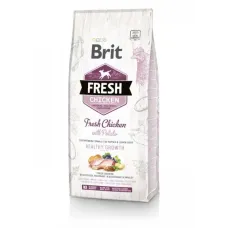 Сухий корм для цуценят та юніорів Brit Fresh Chicken & Potato Healthy Growth з куркою 12 кг (170987)