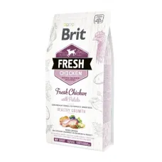 Сухой корм для щенков и юниоров Brit Fresh Chicken & Potato Healthy Growth с курицей 2.5 кг (170988 /0724) Сухой корм для щенков и юниоров Brit Fresh Chicken & Potato Healthy Growth с курицей 2.5 кг (170988 /0724)
