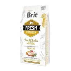Сухий корм для дорослих собак Brit Fresh Chicken & Potato Healthy Growth з куркою 2.5 кг (170990/0748)